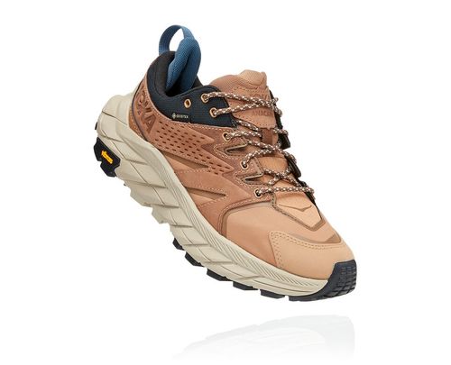 Hoka One One Dame Anacapa Low Gore-tex Fjellsko Tiger's Eye/Svart Norge-56CAE